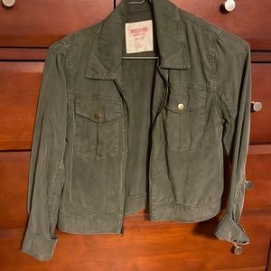 Mossimo olive lightweight jacket